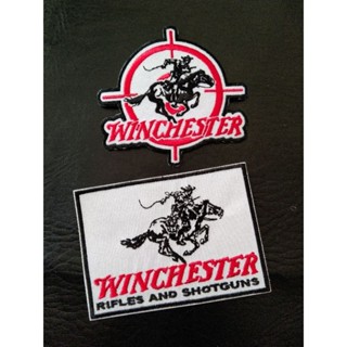 WINCHESTER ตัวรีดติดเสื้อ อาร์มติดเสื้อ งานปัก งานdiy มี2แบบ