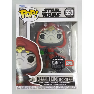 Funko Pop Star Wars - Merrin (Nightsister) #553 (กล่องมีตำหนินิดหน่อย) แบบที่ 1