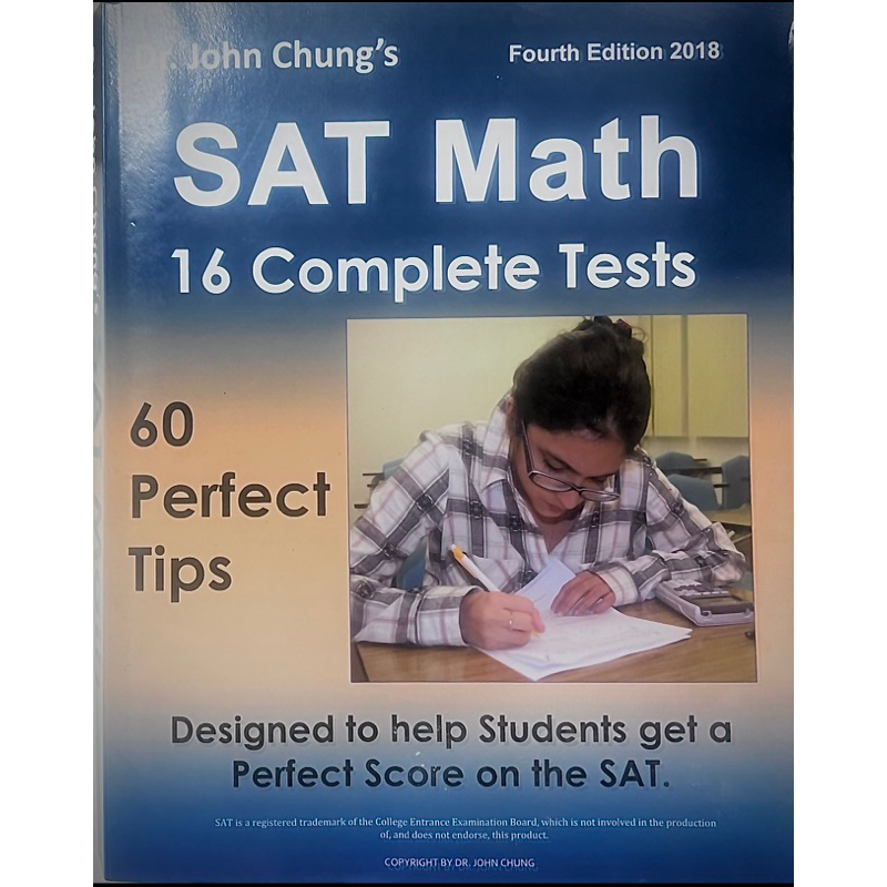 [new] SAT Math หนังสือเตรียมสอบ | Shopee Thailand