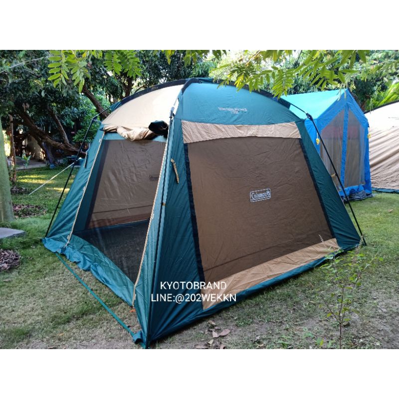 เต้นท์Coleman screen canopy joint Tarp iii แท้มือสอง เต้นท์Coleman