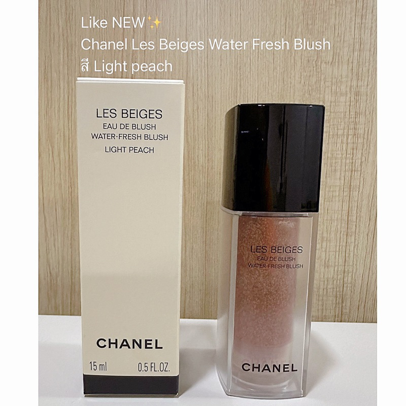 CHANEL, Makeup, Chanel Les Beiges Water Fresh Blush Light Peach