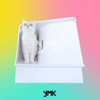 ภาพหน้าปกสินค้าห้องน้ำแมวตักมือ Petkit White Villa Litter Box by YMK ที่เกี่ยวข้อง