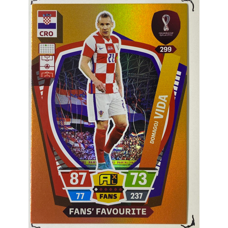 domagoj-vida-การ์ดนักฟุตบอล-ฟุตบอลโลก-worldcup-2022-การ์ดสะสม-croatia-การ์ดนักเตะ-โครเอเชีย