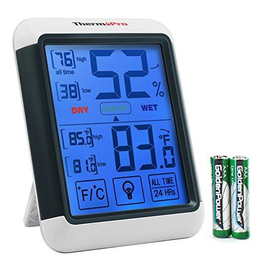 thermopro-tp-55-เครื่องวัดอุณหภูมิและความชื้นภายในบ้านแบบดิจิตอล-indoor-digital-thermometer-hygrometer-thermopro-tp55