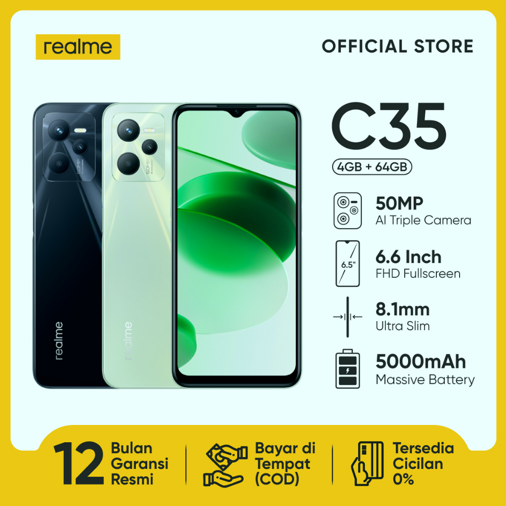 ภาพหน้าปกสินค้าโทรศัพท์มือถือ Realme C35 โทรศัพท์ (ของเเท้100%) โทรศัพท์ 12GB+512GB โทรศัพท์มือถือราคาถูก 5G โทรศัพท์ Smart phone จากร้าน qxkvngdngi บน Shopee