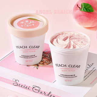 สครับพีช peach scrub สครับขัดผิว