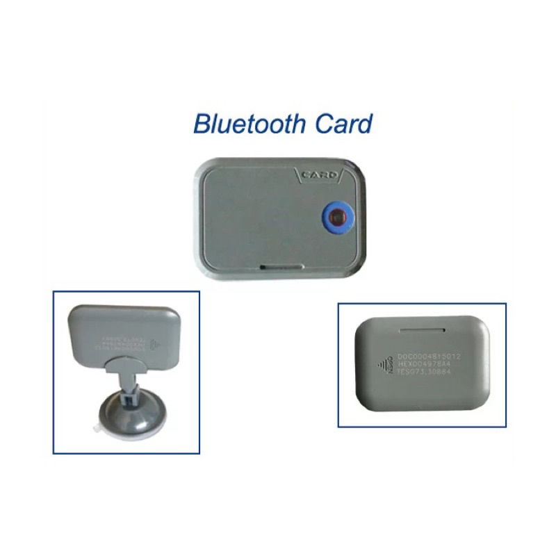 บัตรผ่านระยะไกลบลูทูธbluetooth-card-433mhzสินค้าได้ทั้งหมด3-ชิ้น