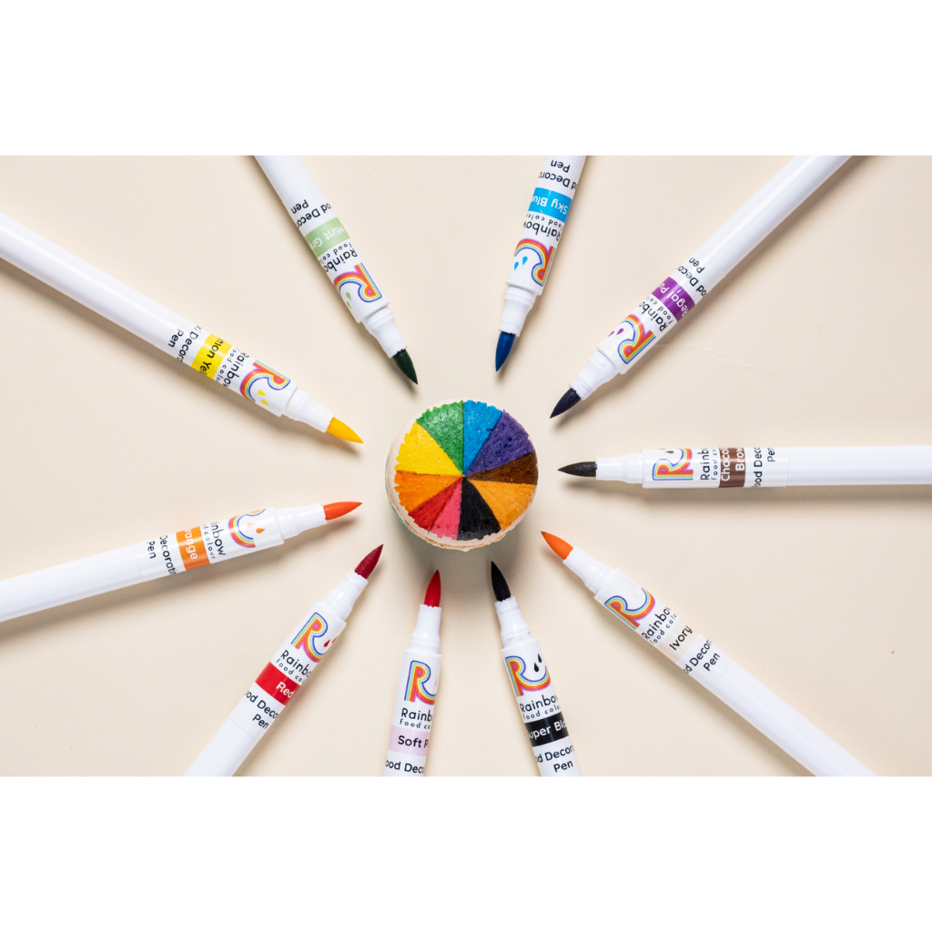 Rainbow Food Decorating pens Shopee Thailand