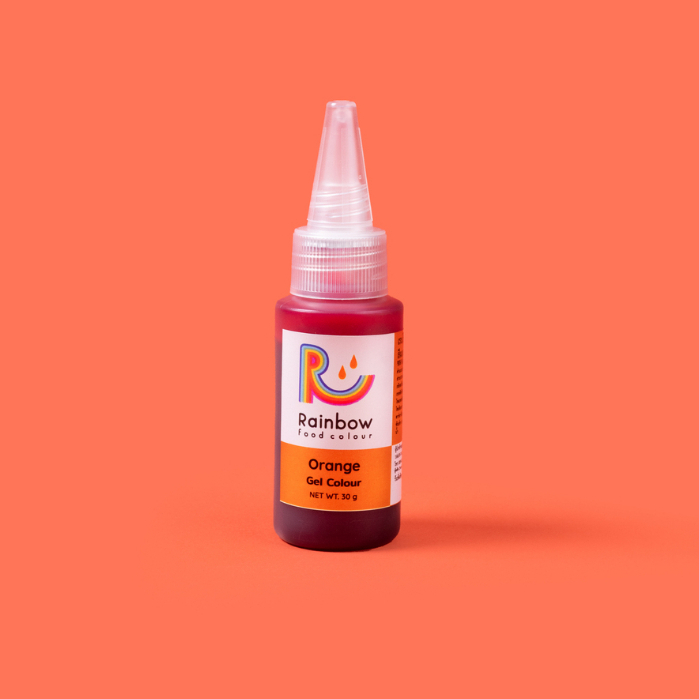 Orange Rainbow gel food color Shopee Thailand