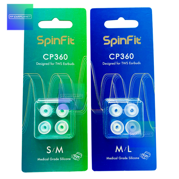 รูปภาพของSpinfit CP360 V2ของแท้100%จุกหูฟังสำหรับหูฟังทรูไวเรสTWSอัพเกรดคุณภาพสูงเสียงร้อง เบสและรายละเอียดดีขึ้นลองเช็คราคา