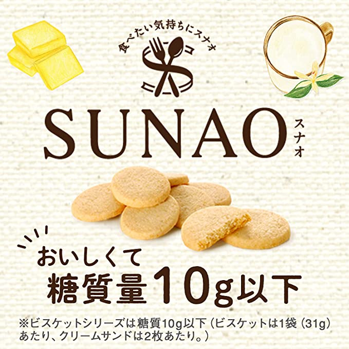 ezaki-glico-sunao-cream-sandwich-lemon-amp-vanilla-6-pieces-x-7-boxes-4-5g-sugar-per-piece-direct-from-japan