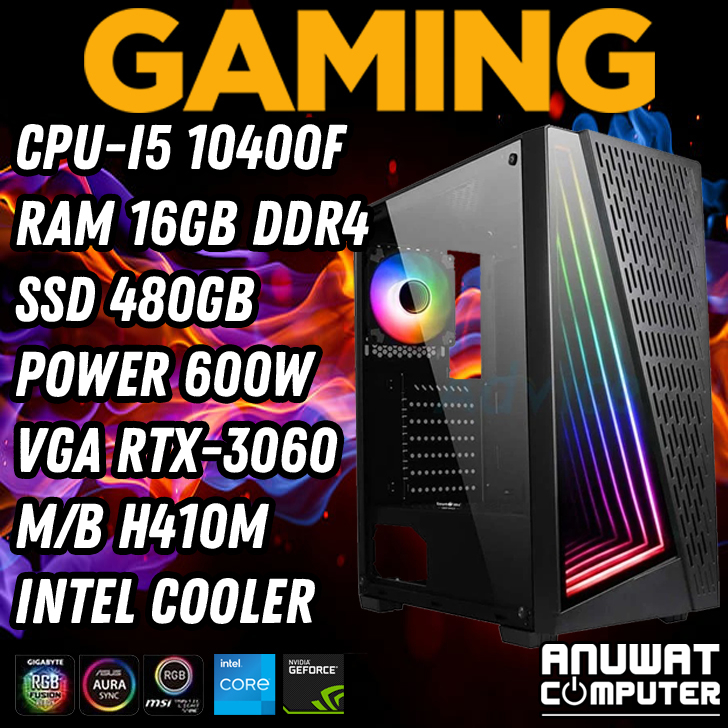 ゲーミングPC i5-10400 RTX3060Ti Wi-Fi 計1.5TB Rtx 3060 I5 10400f 