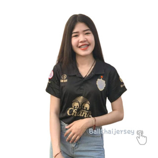 เสื้อกีฬาเสื้อบอลบุรีรัมย์ยูไนเต็ดสีสรรสดสวย หลากหลายสีสรรคอปกลายพื้น BURIRAMUNITED มีปลายทางจ้า