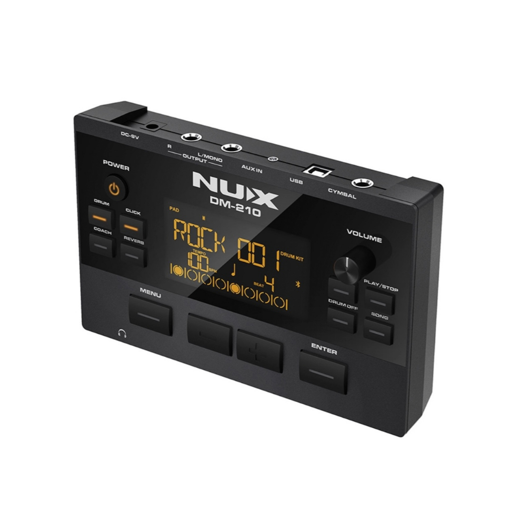 nux-dm-210-all-mesh-head-digital-drum-kit-กลองไฟฟ้า