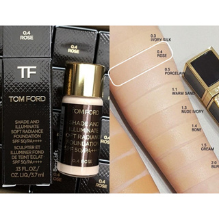 ✨ TOM FORD  Shade and Illuminate Soft Radiance Foundation SPF 50/PA++++ 3.7 ml.