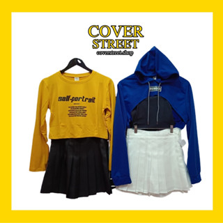 🪐coverstreet🎉พร้อมส่งจากไทย🎊 ชุดเต้น ชุดเต้นโคฟ ชุดเต้นcover ชุดสตรีท ชุดเต้นเกาหลี เสื้อครอป ชุดเต้นblackpink