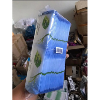 ภาพขนาดย่อของภาพหน้าปกสินค้ากระดาษเย็น ตรา savepack7*8ยกแพ็ค1แพคมี100ซอง ผ้าเย็น จากร้าน bia_montri1986 บน Shopee