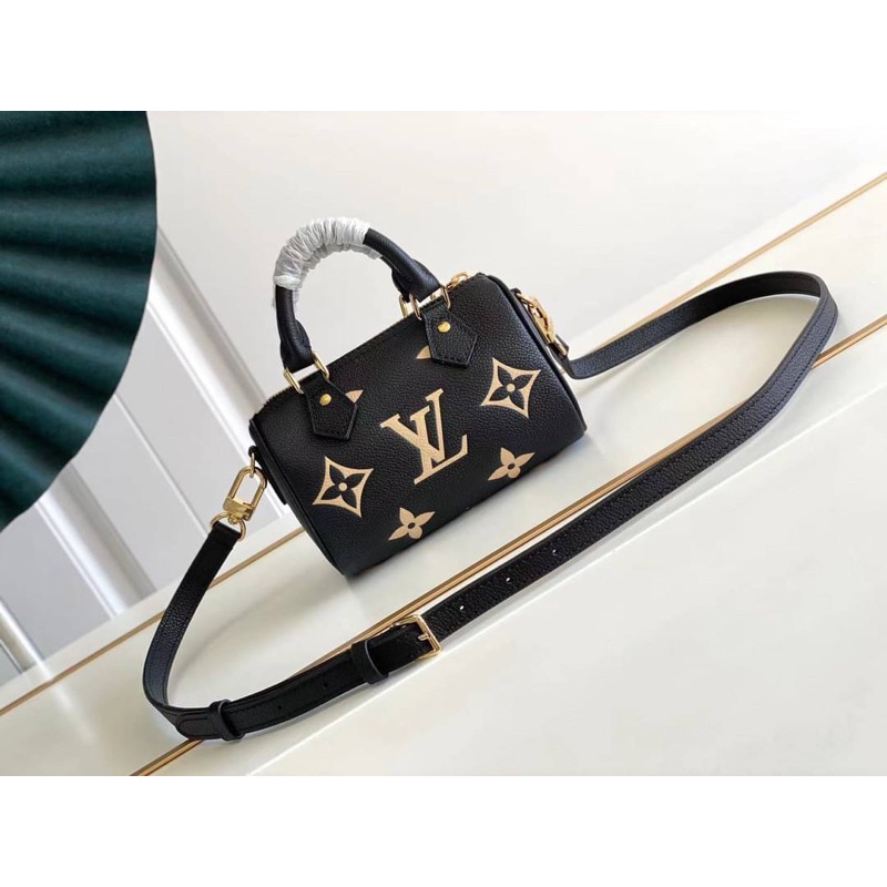 กระเป๋าแบรนด์เนม-louis-vuitton-nano-speedy-เทพ-size-16x10x7-5cm