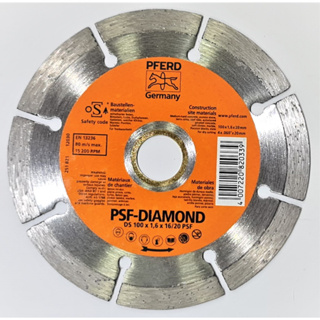 PSF-DIAMOND แผ่นตัดม้าลอดห่วง 4”รหัส08-0173