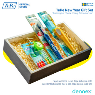 TePe New Year Gift Set ชุดของขวัญปีใหม่ เพื่อส่งมองสุขภาพช่องปากที่ดีให้กับคนที่คุณรัก