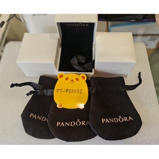 Pandora  charm box , bag กล่องและถุงกำมะหยี่ ใส่ลูกปัดแพนดาร่า