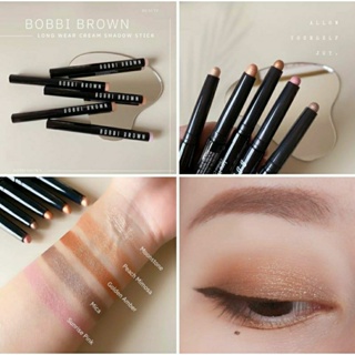 Bobbibrown long-Ware Cream Shadow Stick (makeup)ทาตาแบบแท่ง สีแน่นชัดติดทนนาน