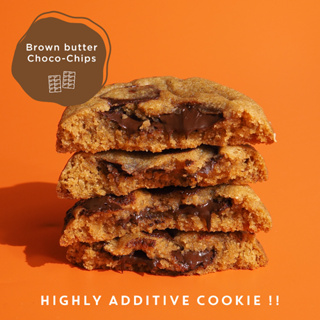 คุกกี้นิ่ม ...หนึบ l Chewy Cookie l รสบราวบัตเตอร์ ช็อกโกแลตชิป l Brown Butter Choco-Chips l 80 กรัม l Bu