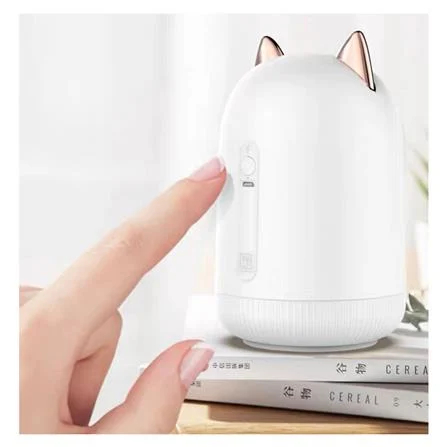 เครื่องเพิ่มความชื้น-ในอากาศแบบเติมน้ำ-พร้อมไฟในตัว-portable-air-humidifier-สีขาว