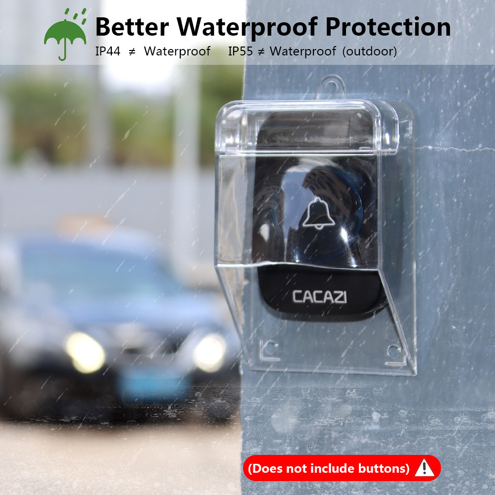 Smatrul กริ่งไร้สาย Door Bell Cover Waterproof Cover For Wireless ...