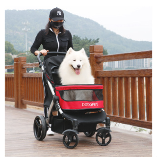 ภาพหน้าปกสินค้า🌈พร้อมส่ง🌈 Happy PETs รถเข็นสุนัข DODOPET รุ่นพรีเมียม คันใหญ่ พับได้ รับน้ำหนักได้ถึง 35 kg รถเข็นหมา ล้อลื่นคันใหญ่ ที่เกี่ยวข้อง