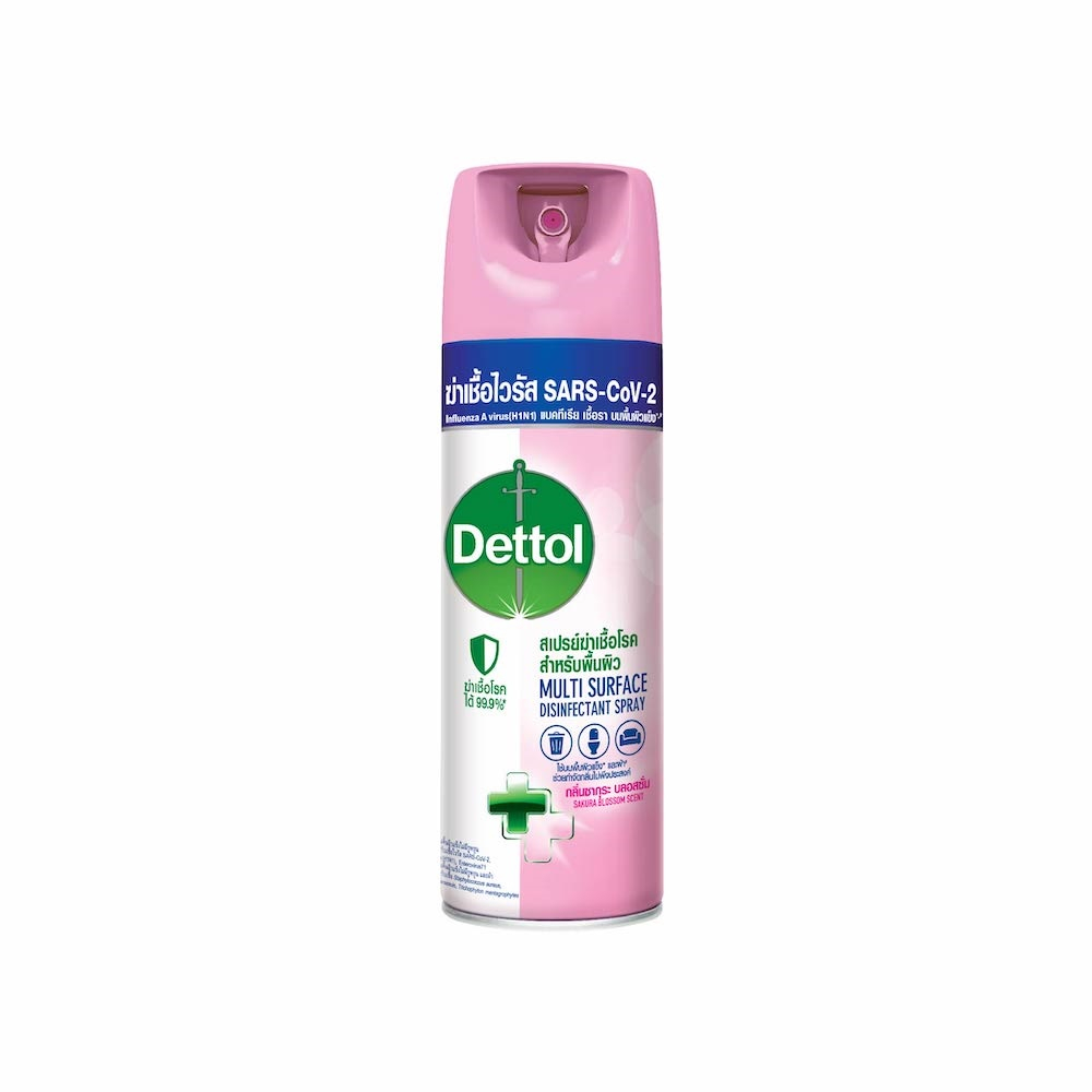 dettol-disinfectant-spray-sakura-blossom-450ml-เดทตอล-สเปรย์ทำความสะอาดฆ่าเชื้ออเนกประสงค์-กลิ่นซากุระ-450มล
