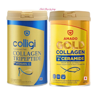 ภาพหน้าปกสินค้าอมาโด้คอลลาเจน  อมาโด้ คอลลิจิ คอลลาเจนอมาโด้ Amado Colligi Collagen Tripeptide [100กรัม] ที่เกี่ยวข้อง
