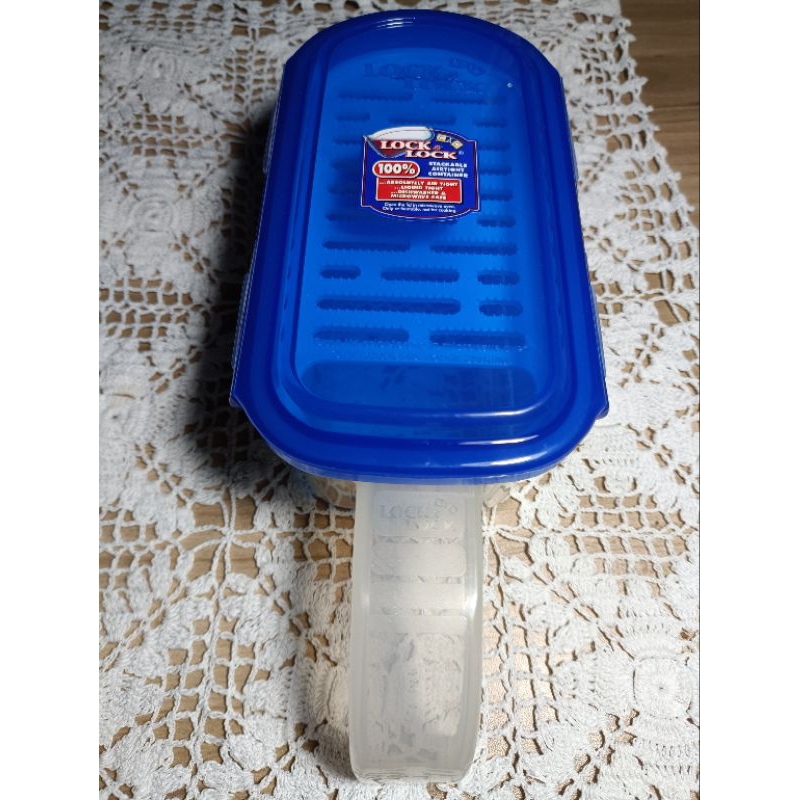LocknLock ของใหม่ กล่องใส่อาหาร เก็บความร้อน พร้อมมีดขูด 600 ml. รุ่น