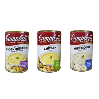 Campbells แคมเบลล์ ซุปครีมหลายรสชาติ เข้มข้น หอม อร่อย 300 กรัม