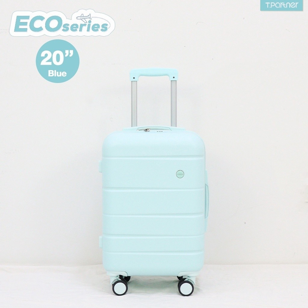 Tpartner แท้ (ประกัน1ปี) Eco กระเป๋าเดินทางล้อลาก เฟรมซิป หรู ไม่แพง ...
