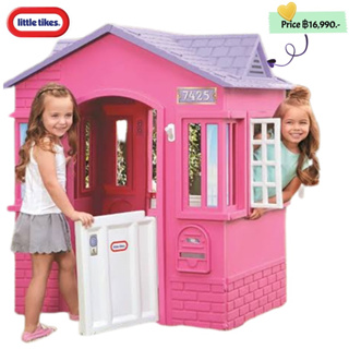 บ้านเด็กหลังใหญ่ของแท้ 💯% USA ยี่ห้อ Little Tikes Cape Cottage Pink Playhouse