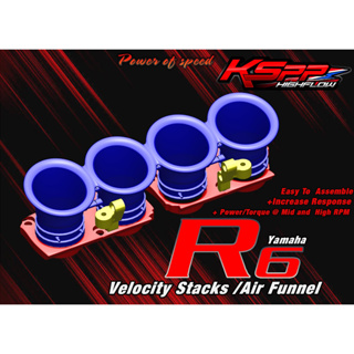 ปากแตรแต่ง KSPP สำหรับ Yamaha YZF R6 Velocity stack