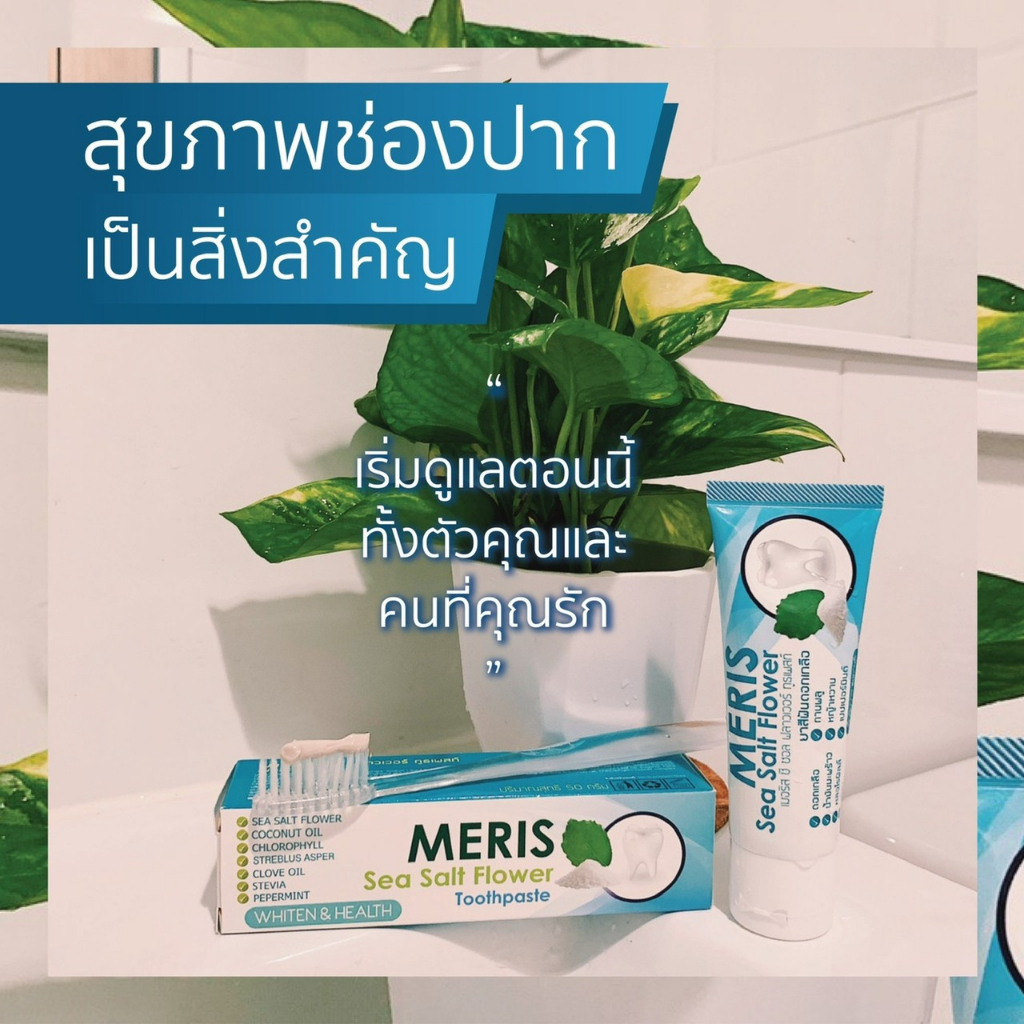 meris-ยาสีฟันดอกเกลือ