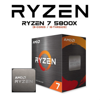 ภาพหน้าปกสินค้าCPU (ซีพียู) AMD AM4 RYZEN 7 5800X 3.80 GHz ประกัน 3 ปี ที่เกี่ยวข้อง