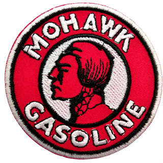 ตัวรีดติดเสื้อ Mohawk Gasoline อาร์มรีด อาร์มปัก ตกแต่งเสื้อผ้า หมวก กระเป๋า แจ๊คเก็ตยีนส์ Hipster Embroidered Iron On S
