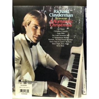 RICHARD CLAYDERMAN - A ROMANTIC CHRISTMAS PIANO SOLOS (HAL)