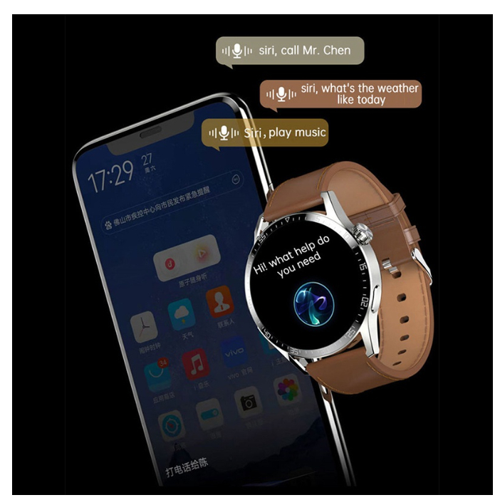 ภาพหน้าปกสินค้าพร้อมสต็อก Realme GS3 Max นาฬิกาข้อมือสมาร์ทวอทช์ หน้าจอ HD 1.35 นิ้ว กันน้ํา IP68 สําหรับผู้ชาย จากร้าน hthr_oi4i0 บน Shopee