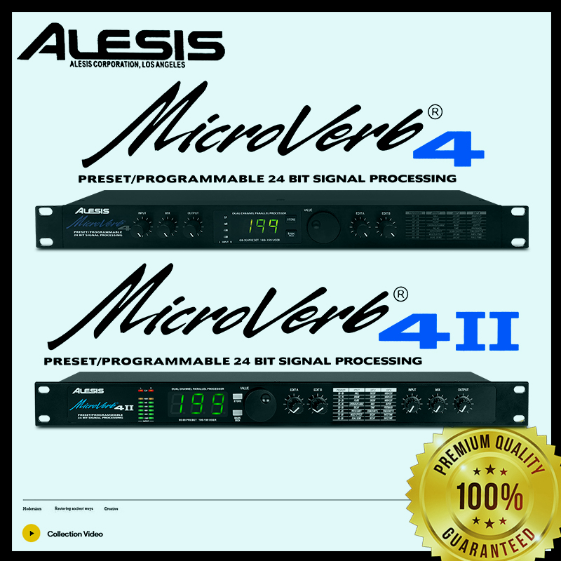 alesis-microverb4-เครื่องปรับเอฟเฟคเสียงร้อง-เอฟเฟกต์ดิจิตอลเวที-ktv-ระดับมืออาชีพมีเอฟเฟกต์เสียงให้เลือกมากกว่า-100-แบ