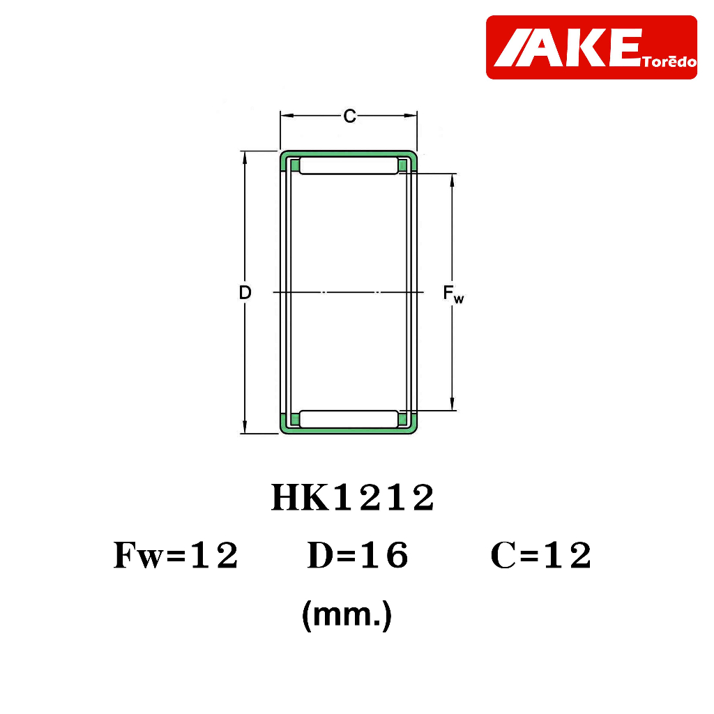 hk-1212-tla1212z-ตลับลูกปืนเม็ดเข็ม-ขนาด-12x16x12-mm-needle-roller-bearings-nrb-hk1212-tla-1212z