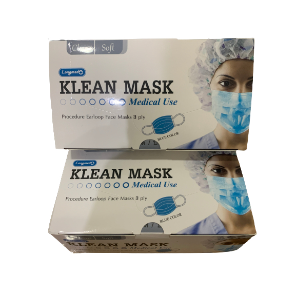*ชุด40กล่อง* Klean mask ลองเมด Longmed หน้ากากอนามัยทางการแพทย์กล่อง50 ...