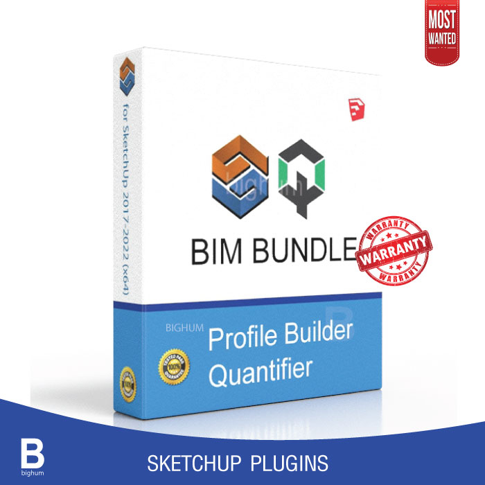 ภาพหน้าปกสินค้าSketchup BIM  win  Profile builder Quantifier จากร้าน bighum บน Shopee
