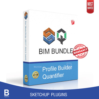 ภาพขนาดย่อของภาพหน้าปกสินค้าSketchup BIM  win  Profile builder Quantifier จากร้าน bighum บน Shopee