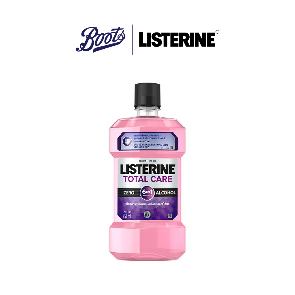 listerine-ลิสเตอรีน-น้ำยาบ้วนปากโทเทิลแคร์ซีโร่-500มล