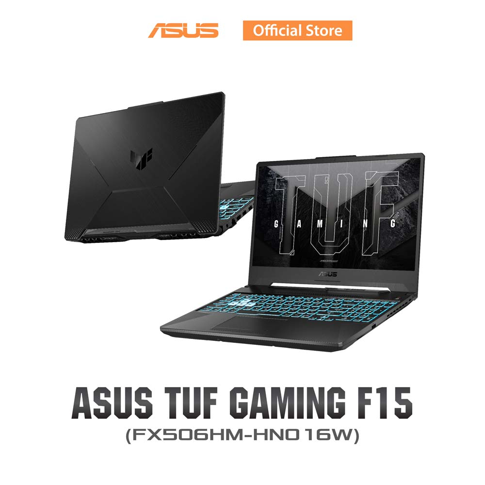 ภาพหน้าปกสินค้าASUS TUF Gaming F15 (FX506HM-HN016W) Gaming Laptop, 15.6 144Hz FHD IPS-Type Display, Intel Core i5-11400H Processor, GeForce RTX 3060, 16GB DDR4 RAM, 512GB PCIe SSD, FX506HM-HN016W จากร้าน asus_officialstore บน Shopee