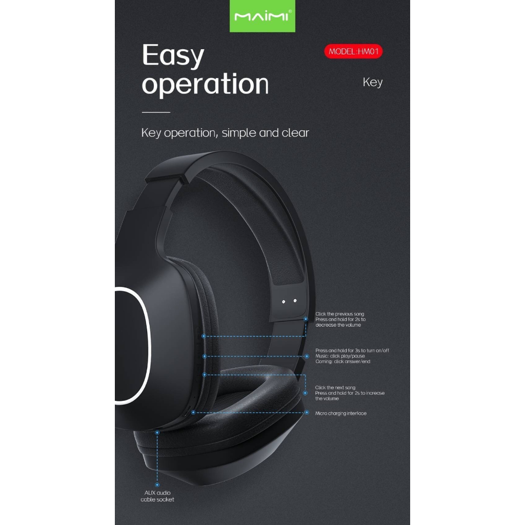 maimi-hm01-wireless-headset-หูฟังงครอบหู-บลูทูธ-เสียงดี-แบตอึด-160166